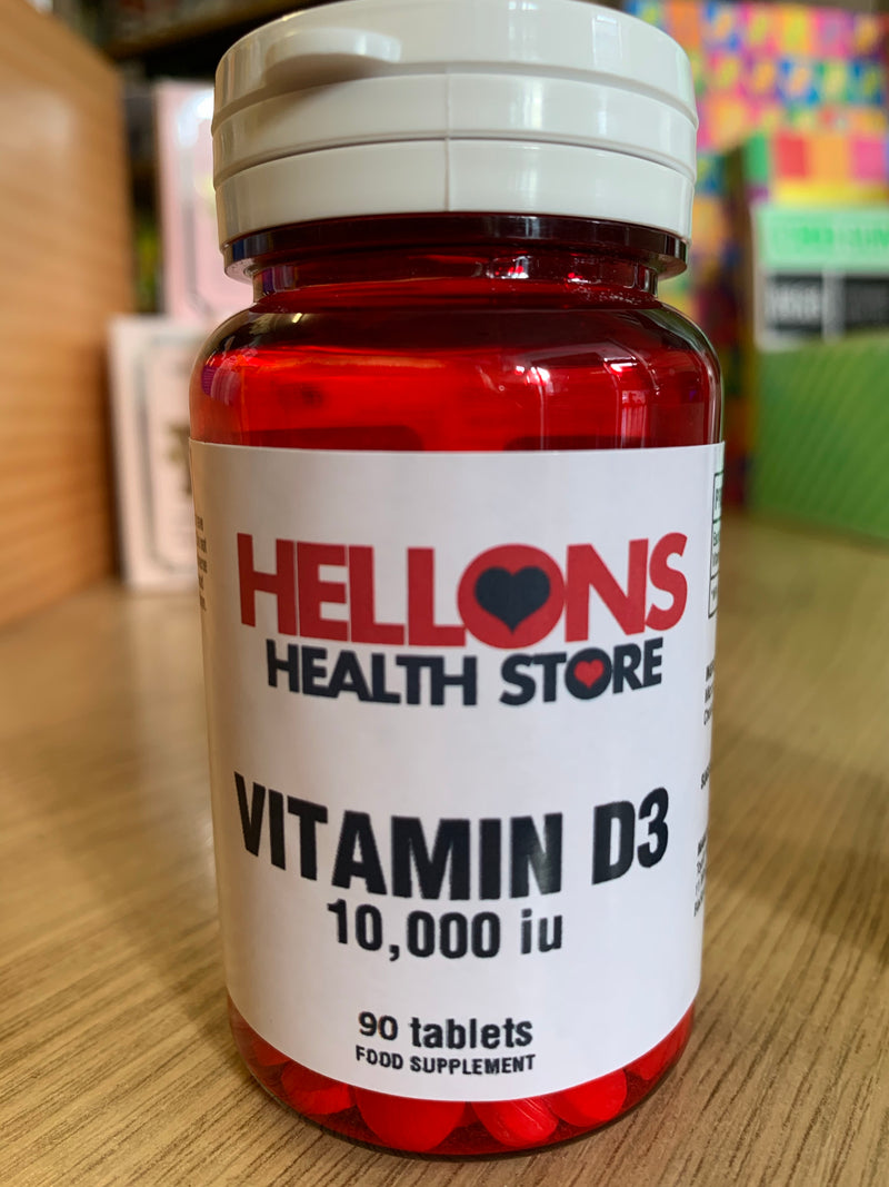 Hellons Health Store Vitamin D 10,000 iu